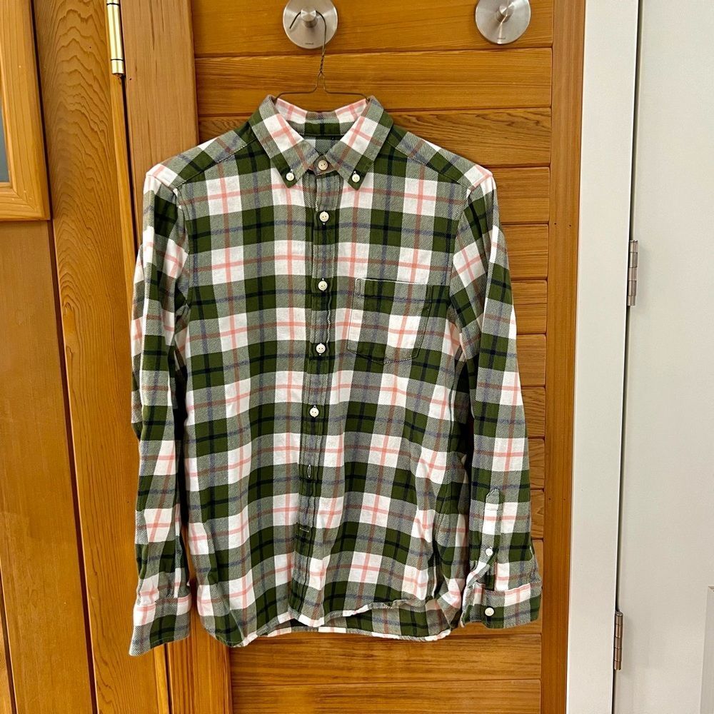 Vineyard Vines Cotton Twill / Flannel Plaid Shirt